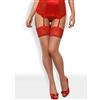 Obsessive Lovica Stockings Red L/XL