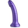 Strap U G-Tastic 17,8cm Metallic Silicone Dildo Purple