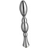 HiSmith HSA108 Metal Bead Anal Dildo KlicLok 8.48"