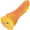 HiSmith HSA113 Elegans Beast Silicone Dildo KlicLok 9.45" Orange