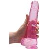 RealRock Realistic Dildo with Balls 9" 22 cm Pink