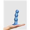 strap-on-me Dildo Plug Balls Size M Metallic Blue