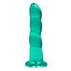 RealRock Bulbous Dildo with Suction Cup 17cm Turquoise