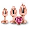 NS Novelties Rear Assets Trainer Kit Rose Gold Pink Heart