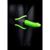 Ouch! Glow in the Dark Thigh Strap-on