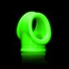 Ouch! Glow in the Dark Cock Ring & Ball Strap 789