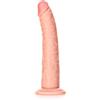 RealRock Slim Realistic Dildo with Suction Cup 8" 20,5cm Flesh