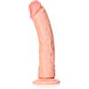 RealRock Curved Realistic Dildo with Suction Cup 8" 20,5cm Flesh