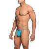 MOB Sheer T-Back Thong Aqua S/M