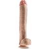 Blush Dr. Skin Dr. Michael 14 Inch Dildo with Balls Beige