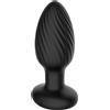 Nexus Tornado Remote Control Rotating Butt Plug Black