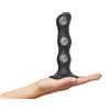 strap-on-me Geisha Balls Dildo with Rotating Balls Black M