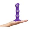 strap-on-me Geisha Balls Dildo with Rotating Balls Purple M