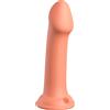 Pipedream Dillio Platinum Big Hero 6" Platinum Silicone Dildo Orange