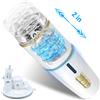 Paloqueth Automatic Rotation Telescopic Masturbator White