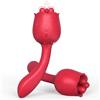 Paloqueth Rose Clitoris Vibrator with 9 Rotating Vibration Modes Red