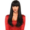 Leg Avenue Bangin Long Straight Wig A2733 Black
