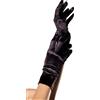 Leg Avenue Wrist Length Satin Gloves 2B Black