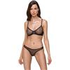 Cottelli Set with Gold Shimmer 2214229 Black 80B/M