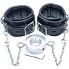 Black Label Stainless Steel Ballstretcher with Ankle Restraints