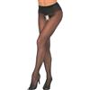 Cottelli Crotchless Tights 2510030 Black 1-XS