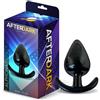 AfterDark Alphona Butt Plug Size S 6.8 cm x 3.5 cm Black