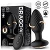 InToYou Drago 360 Twister Vibrating Anal Plug with 2 Motors and Remote Black