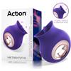 Action No. TwentyFive Licking Tongue Ergonomic Clitoris Massager Purple