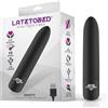 LateToBed Shoty Vibrating Bullet USB 10 Speeds Powerful Motor Black