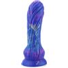 HiSmith WDD023-M Wildolo Silicone Dildo Blue-Purple