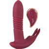 Javida RC Hands-free 3 Function Vibrator Red