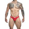 Justin+Simon Classic Tanga Red XL