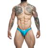 Justin+Simon Classic Tanga Aqua M