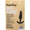 Doc Johnson in a Bag Butt Plug 3"/8 cm Black