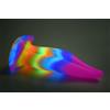 Creature Cocks Unicorn Kiss Unicorn Tongue Glow-In-The-Dark Silicone Dildo Rainbow