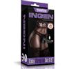 LoveToy Ingen Easy Strap-on Set Vibrating 8.5" Black