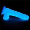 LoveToy Lumino Play Silicone Dildo 8"
