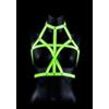 Ouch! Glow in the Dark Bra Harness S/M