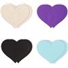 NS Novelties Pretty Pasties Heart I Assorted 4 Pairs