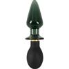 Anos Double-ended Butt Plug with Vibration Black