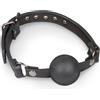 Easytoys Ball Gag with Large Silicone Ball Black