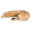 Easytoys Fox Tail Plug ET158 Gold