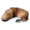 Easytoys Fox Tail Plug ET158 Silver