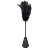 Fetish Addict Feather Tickler and Paddle 2in1 48cm Black