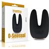 LoveToy O-Sensual Rapture Twin Clitoral or Nipple Vibrator Black
