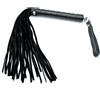 Rimba Leather Whip 35cm Black