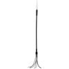 Rimba Horse Whip with 7 Silicone Strings 50cm Black