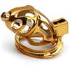 Sevanda Gold Urethral Chastity Cock Cage