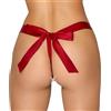 Cottelli String Soft Elastic Lace 2322323 Red L/XL