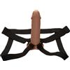 California Exotics Performance Maxx Life-Like Extension with Harness Brown